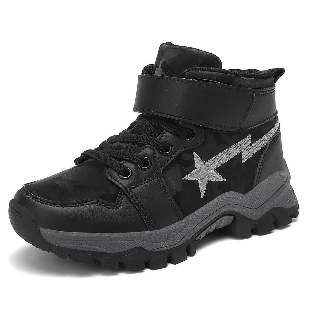 Nuove scarpe invernali in cotone per bambini, calde e morbide, di medie e grandi dimensioni