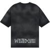 WE11DONE T Shirts Unisex Crew Neck Moderate Straight Fit WD-TT1-24-862-U-BK