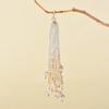 Original Spinel and Crystal Multi-Color Tassel Bag Charm Brooch in Chinese Style