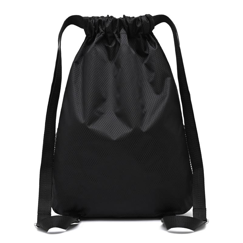 Custom Logo Drawstring Backpack: Gym, School, Tutoring & Shopping Bag