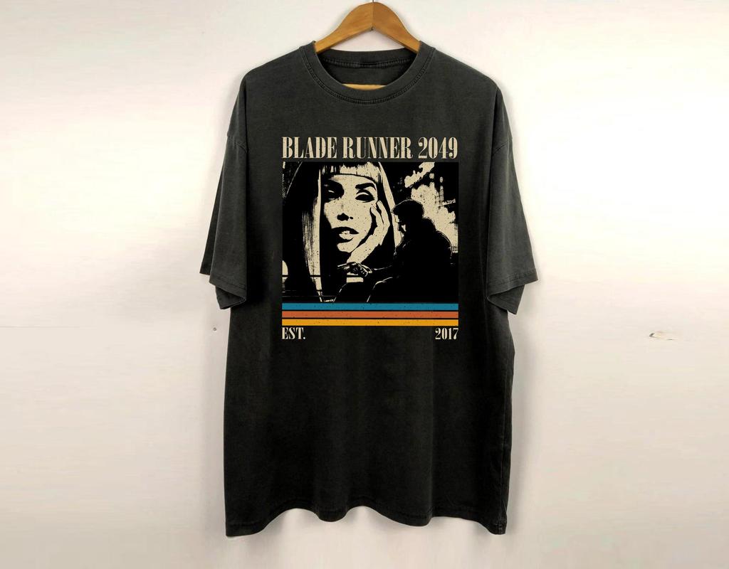 Blade Runner 2049 Shirt Blade Runner 2049 Movie Shirt Vintage Shirt Retro Shirt Classic Shirt Gifts for Him Christmas Gifts