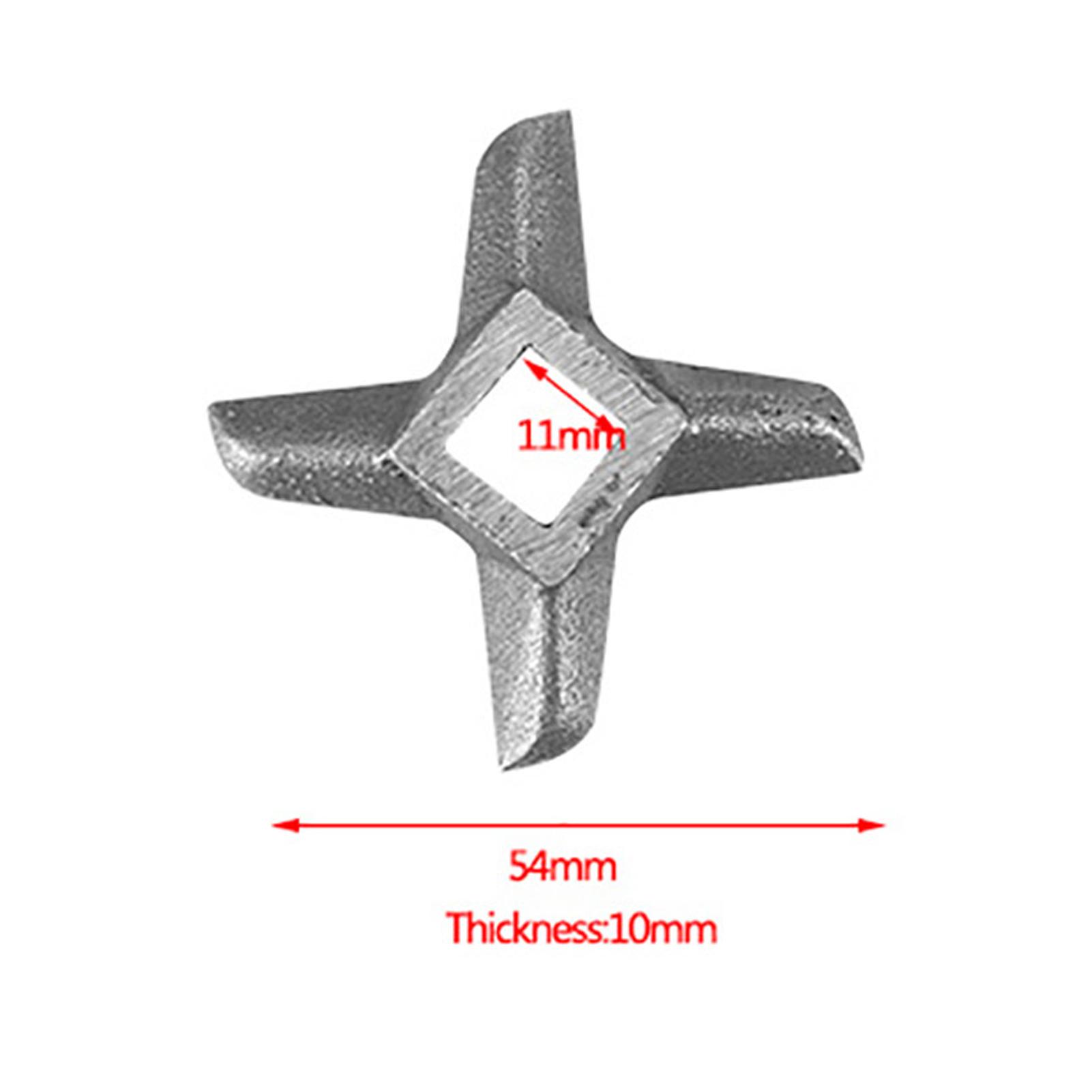 формованный Профессиональный Стальной Кухонный Измельчитель Пищи Мяса Лезвие Мясорубки Режущая Деталь Лезвие Измельчителя Стальное Лезвие Лезвие Мясорубки
