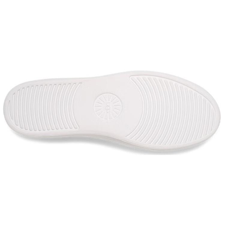 UGG Cakewalk Cow Split Leather Low top Skateboard Shoes Unisex Beige 1170554-MDSD