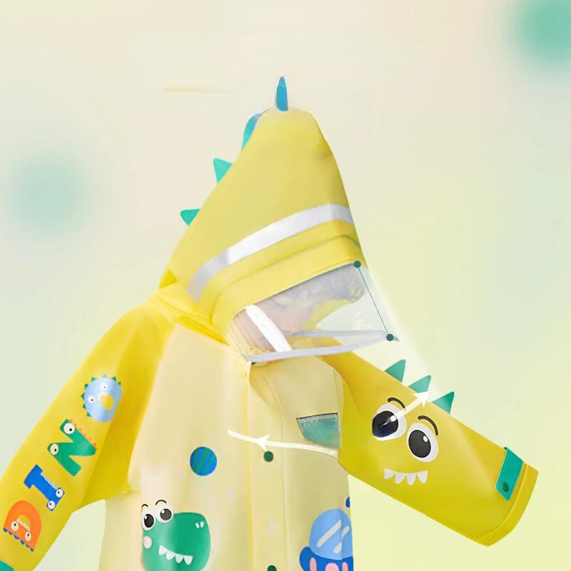 Keconutbear Kinder Regenmantel Neu Wasserdicht Jungen Mädchen Regenbekleidung Wandern Regenmantel Kindermode Regenmantel Studenten Regenkombi