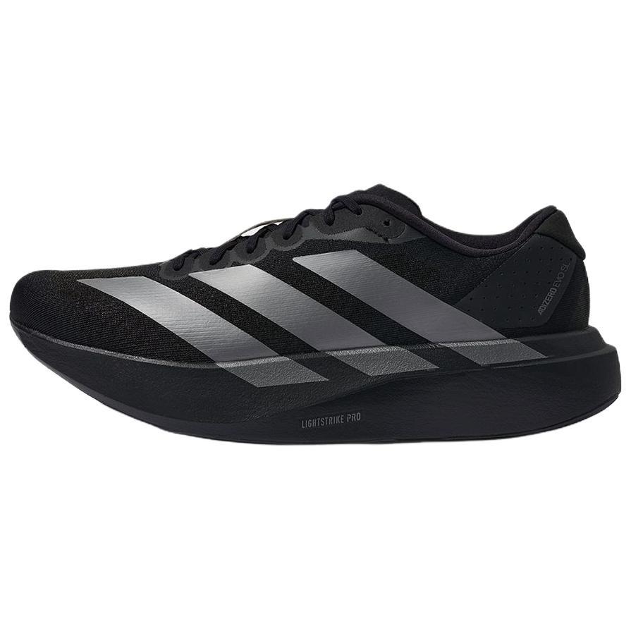 adidas Adizero Evo SL Black Iron Metallic Grey Men s JR4888 EU 43⅓