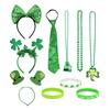 Irish Leprechaun Necklace Hair Hoop Fashion Statement Karaoke Party Leprechaun for Irish Day Stage Photo Props