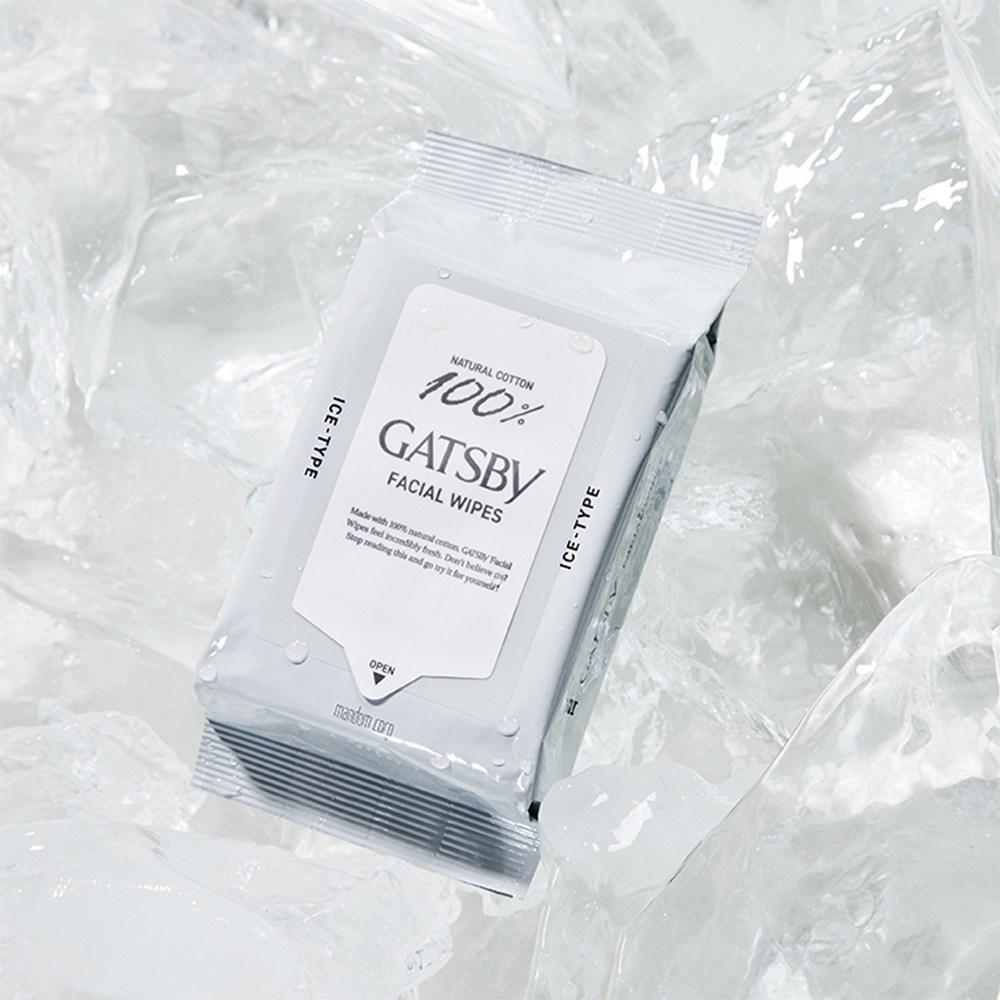 Gatsby Facial Cleansing Tissues Ice Type Large 42 Sheets 1 Pcs