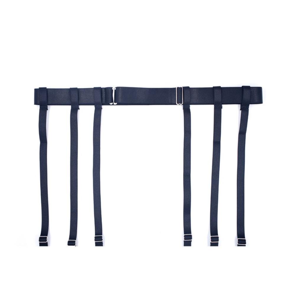 4/6 Kovové klipy Podkolenky nad steh Podvazkový pás Elastické podvazky na nohy Kšandy pro ženy