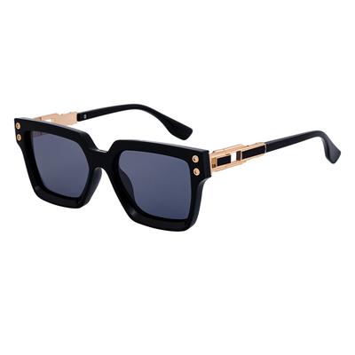 New Men Women High Quality Retro Classic Sun Glasses Oversized Square Sunglasses Male Driving UV Protection Eyewear