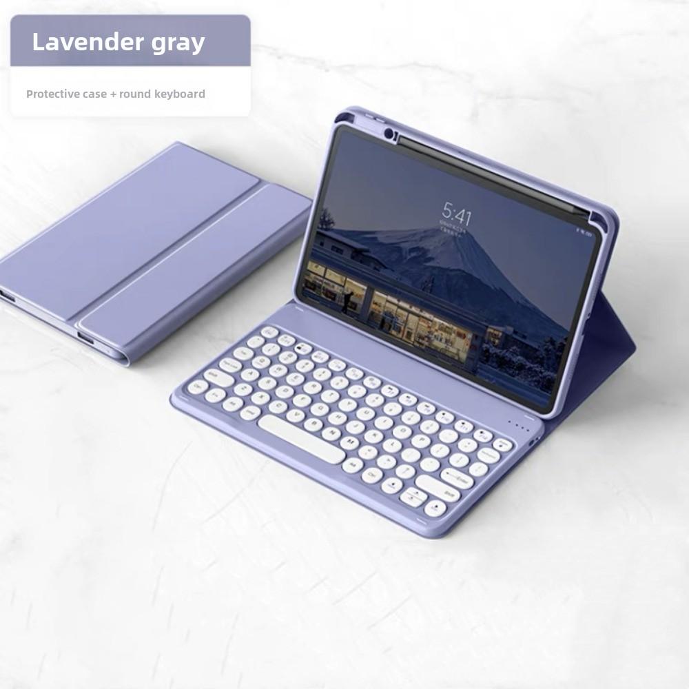 Bluetooth Tastatur und Hülle Set für Huawei MatePad SE 11 2024 mit Luftstift-Schlitz Magnetische Hülle