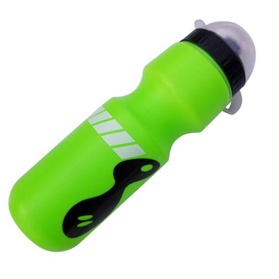 

750 мл Легкая велосипедная бутылка для воды Герметичная Противоударная Устойчивая к коррозии Дорожная бутылка для воды для велоспорта зелёный