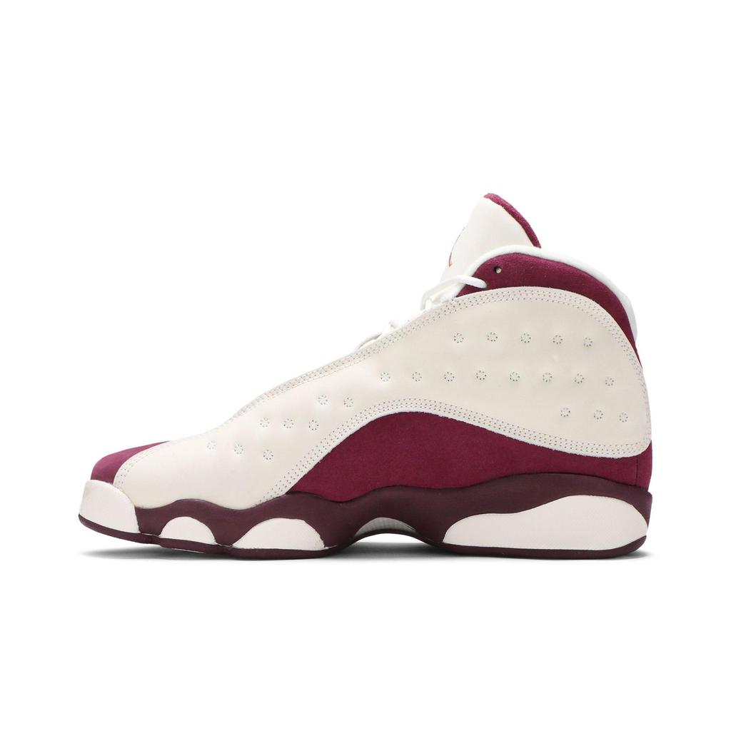 Air Jordan 13 Retro Grade School 'Bordeaux' (Unisex) Sail / Bordeaux / Metallic Red Bronze Vintage Basketball Shoes 439358 112