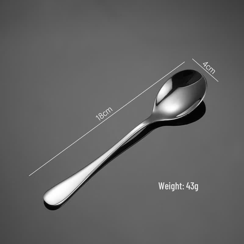 Qianxing Stainless Steel Oval Spoons