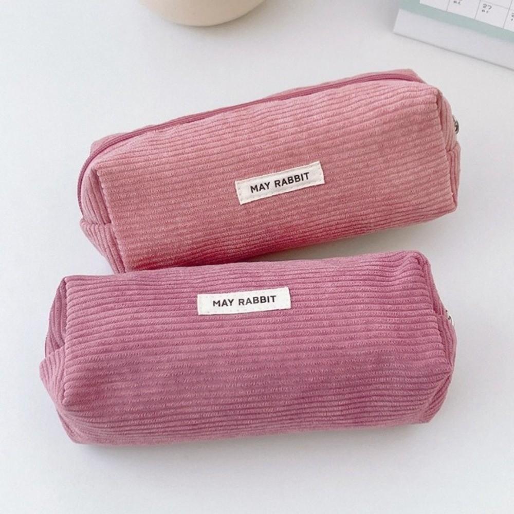 Multifunctional Pen Bag Large Capacity Makeup Bag Portable Stationery Organizer  Student