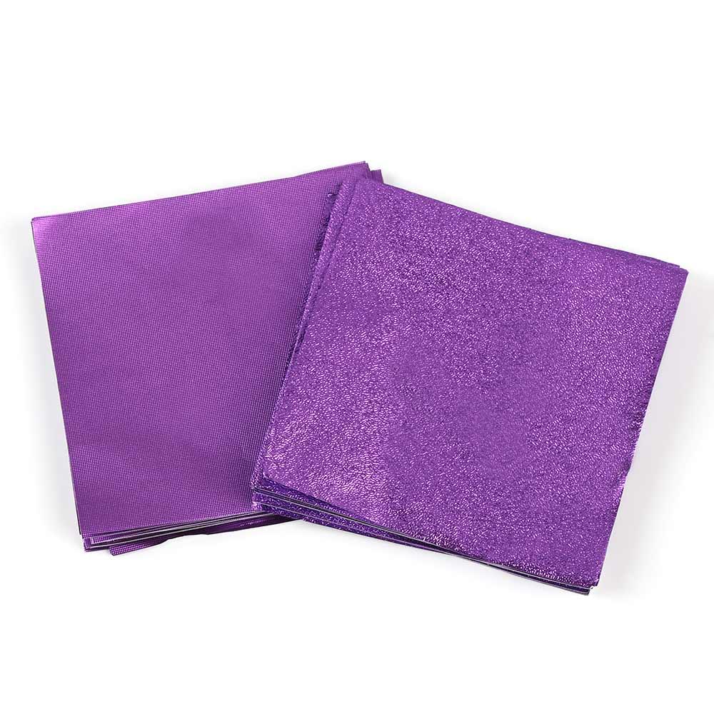 Wedding Party Supplies Gilded Tin Food Package Paper Candy Chocolate Wrapping Paper Aluminum Foil