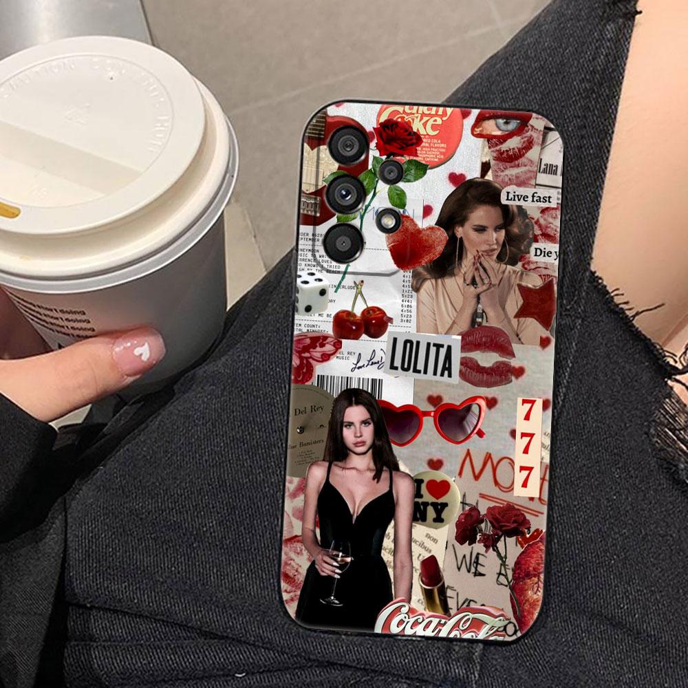 Coque de téléphone attractive Lana Del Rey Pour Samsung A73 A72 A71 A57 A56 A55 A54 A53 A52 A51 A37 A36 A33 A32 A23 A22 A16 A15 A14 Coque