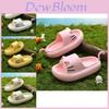Trendy Cartoon Children's Slippers Soft Non-slip Eva Beach Sandals For Boys And Girls