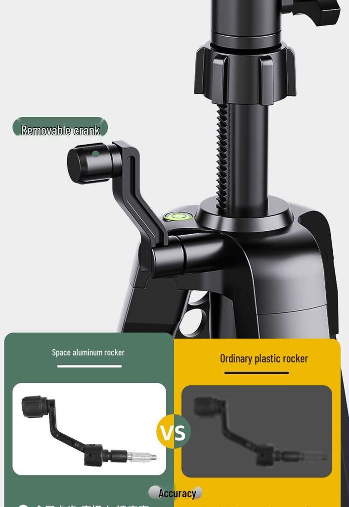 Aluminum Alloy Infrared Laser Level Tripod with Lifting Rod