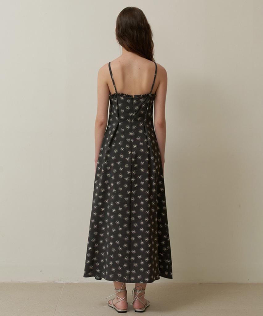Murmure Irini Flower Frill Neck Dress_Irini Dress