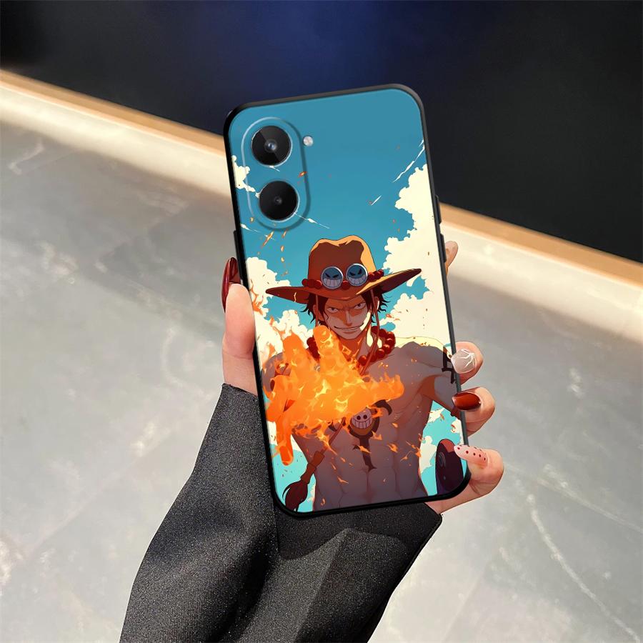 Phone Cover Case for Realme C21 C25 12 14 11 Pro C33 C35 C53 C55 P3 Ultra GT Master Neo2 C15 C12 Nazro 50 50i Ones Pieces Luffy