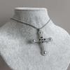 Cross Pendant Necklace With Alloy Chain For Women Men Boho Style Summer 2026