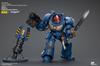 JoyToy Warhammer 40k: Ultramarine Terminator Sergeant with Power Sword and Teleport Home 1:18 Scale Action Figure