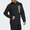 adidas Sweatshirts Men's Black Hooded Moderate Regular FM6016