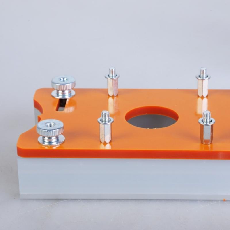 Wood Router Slotting Locators 2 in 1 Wood Palms Router Base Router Slotting Bracket for 65mm Wood Trimmers Carbinet Close