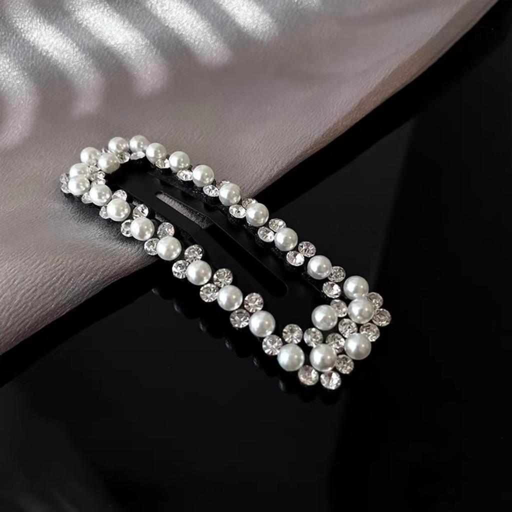 Pearl Hair Clip for Women, Adult Hair Accessory, Fragile Hair Clip, Side Bang Clip, Side Cl, BB Clip, Pin.