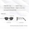 Cat Eye Polarized Sunglasses For Men Women, Uv400 Protection Tac Lens Trendy Metal Frame Sun Glasses For Driving Travel Style