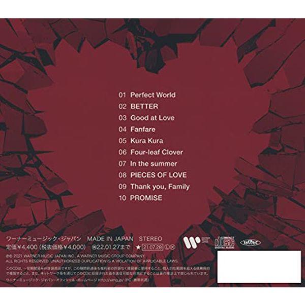 TWICE Perfect World First Limited Edition Type B CD Booklet Card Sticker NEW
