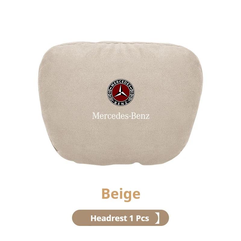 Mercedes-Benz A B C E S R Class GLB GLC GLE AMG CLA CLS SLC GLS SLS ML Car Headrest Neck Support Lumbar Rest Cushion Neck Pillow F4
