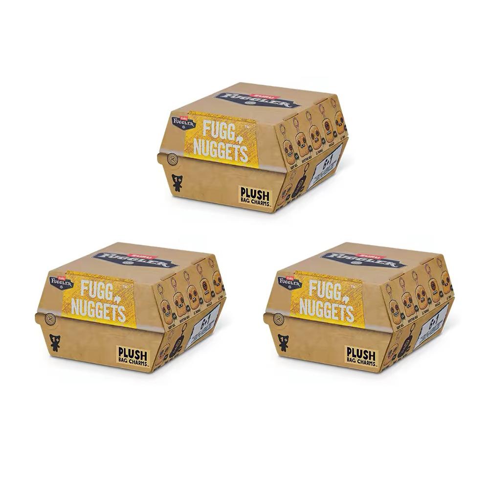 Fuggler Authentieke FUGG NUGGETS Zacht Speeltje McNuggets Colonel Kip Nuggets Lelijk Wezen Knuffel Pluche Figuur Cadeaus beige