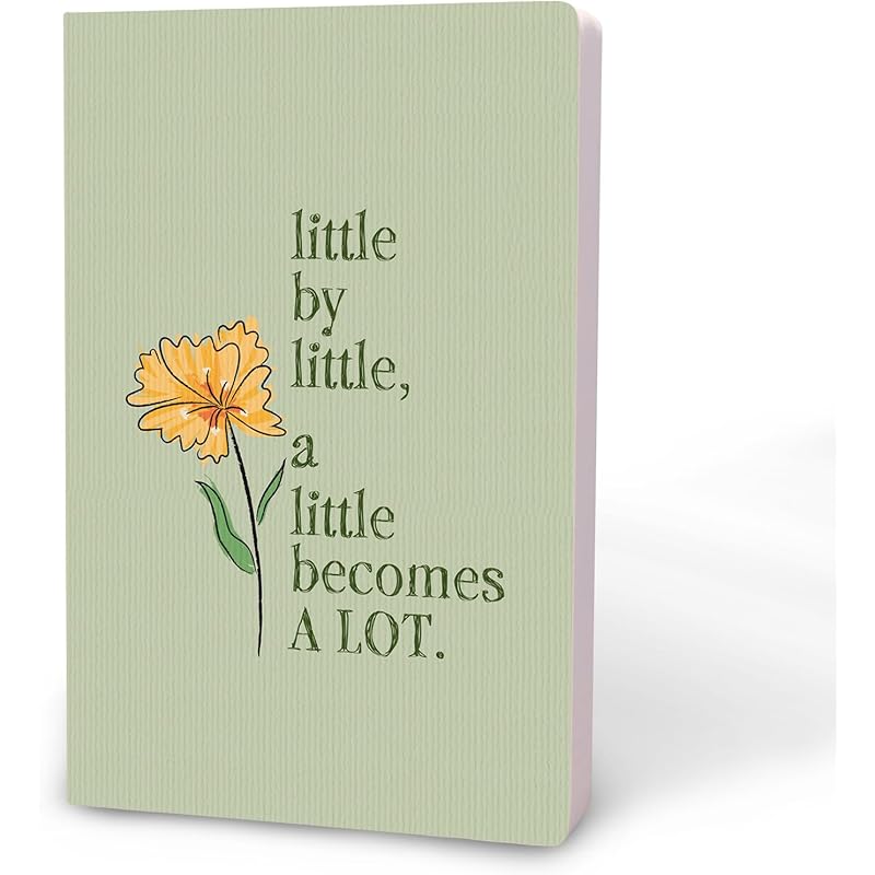 FACTOR NOTES 100 GSM A5 Notebook: Plain | 144 Pages (Little by Little) a5