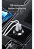 PISEN 20W USB Fast Car Charger for Apple 16/17 Cigarette Lighter Adapter