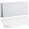 Kafelki Pcv Z Motywem Łatwa Dekoracja Do Jadalni Geometryczny Wzór Z Owalami 10X40X20 Cm