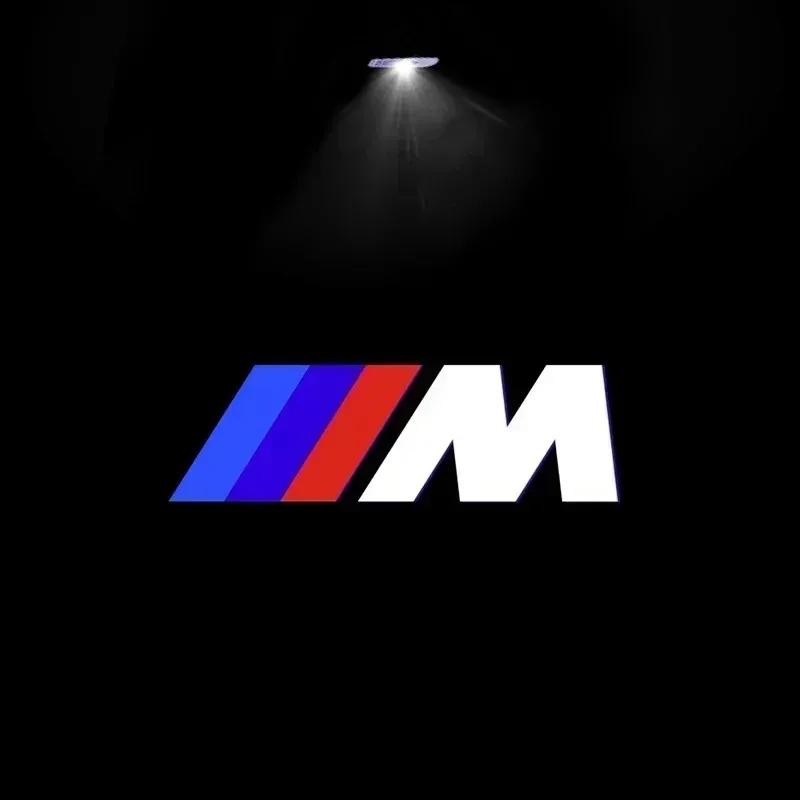 A BMW GROUP2/4Pcs Car HD Led Door Welcome Light For BMW E46 E39 E90 E60 E36 F30 F10 E34 E30 F20 E92 M3 M4 M5 X5 X6 G30 G38 M3 M5