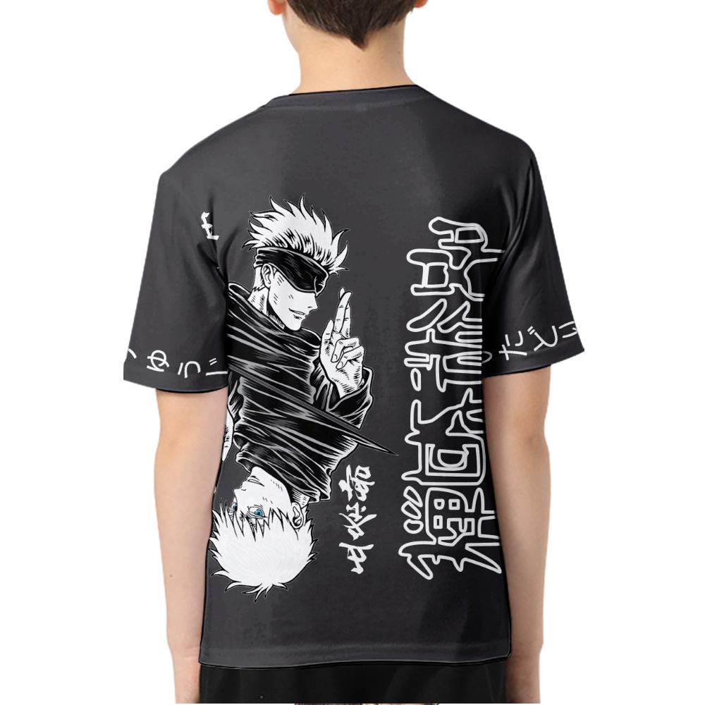 Jujutsu Kaisen Anime Tshirt Men Women Cartoon Print Top Tees Harajuku Tshirts Fashion Summer T-shirt