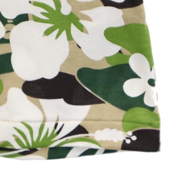 unused A BATHING APE Hibiscus all-over pattern Short sleeve T-shirt XS Women Used
