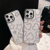 Transparent Rhinestone Mobile Phone Case for IPhone16promax Love for Apple 17 Stars 14pro Butterfly Light Luxury