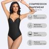 Seamless Full Body Deep V Backless Tummy Control Butt Lift Shapewear Bodysuit