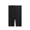 Haosangyuan Women's Silk Mulberry Cycling Shorts - Shark Pants for Summer, Thin Black Bottoms