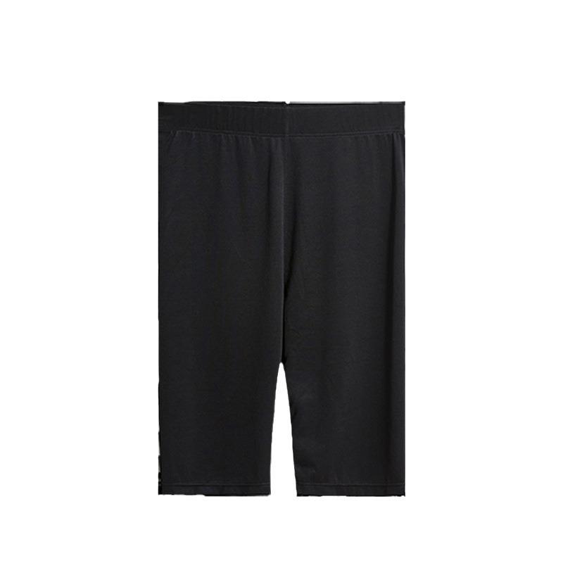 Haosangyuan Women's Silk Mulberry Cycling Shorts - Shark Pants for Summer, Thin Black Bottoms
