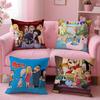 Anime A-American DadS Cushion Cover Comfortable Reversible Pillow Cover Ideal for Car Sofa Bedroom & Beyond