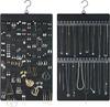 Schmuckhalter Organizer, Hängender Schmuck Organizer Beidseitiger Ohrring Organizer Display für 300 Paar Ohrringe und Halsketten