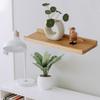Pine Wood Material Wooden Wall Shelf Floating Shelves Storage Rack Display Cosmetics Holder Sundry Ganizer Wall Mounted Rack