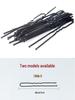 500g Black U-Shaped Hair Clips for Styling & Thickening - Ideal for Photo Studio & Makeup Artist Use.
