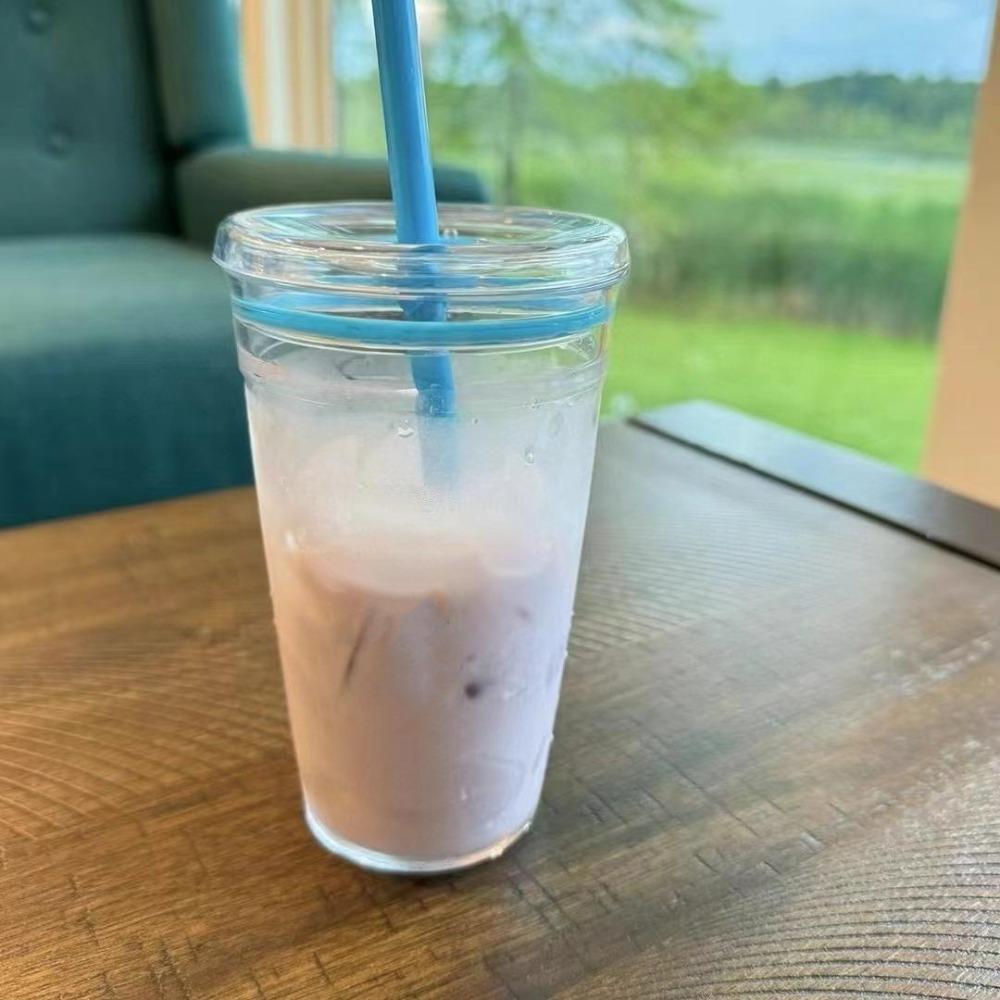 450ml Coffee Cup Reusable Car Tumbler Fashion Straw Cup Home