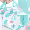 Floral PVC Wash Bags Waterproof Clear Makeup Pouch High Quality Beauty Case Toiletry Bag
