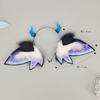 Halloween Demon Elf Beast Ear Headdress Cosplay Gothic Cute Butterfly Wings Hair Hoop Fluffy Lolita Anime Elf Ears Accessories